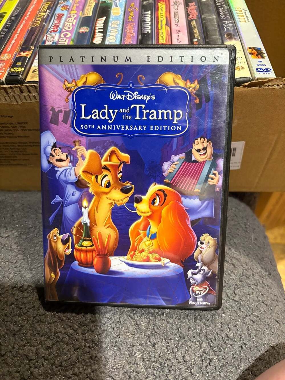 Lady and the Tramp dvd